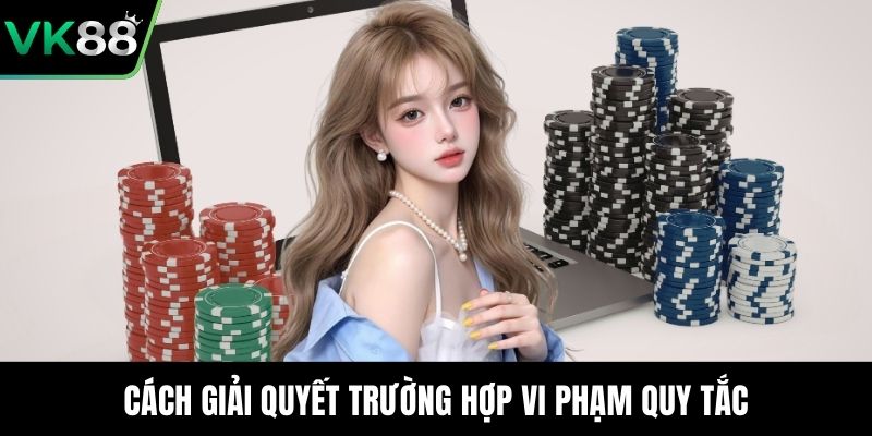Cách giải quyết trường hợp vi phạm quy tắc