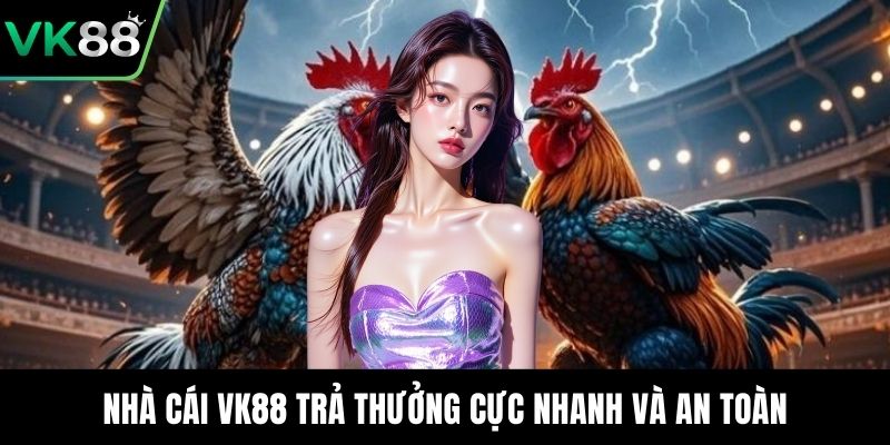 Nhà cái VK88 trả thưởng cực nhanh và an toàn