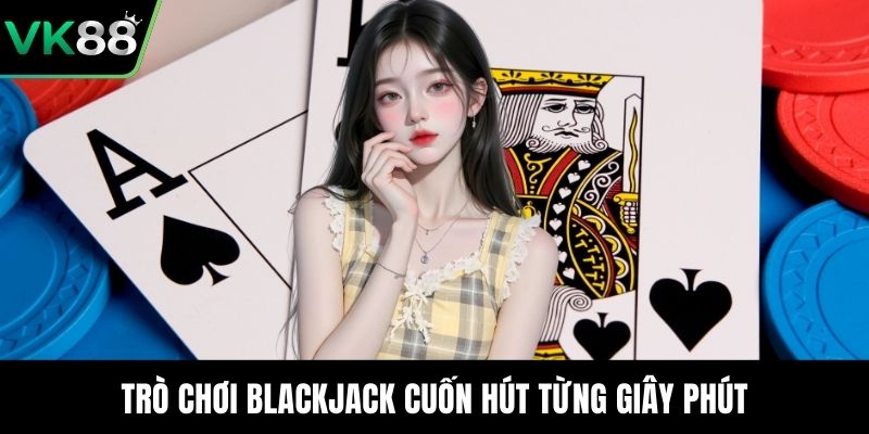 Trò chơi Blackjack cuốn hút từng giây phút